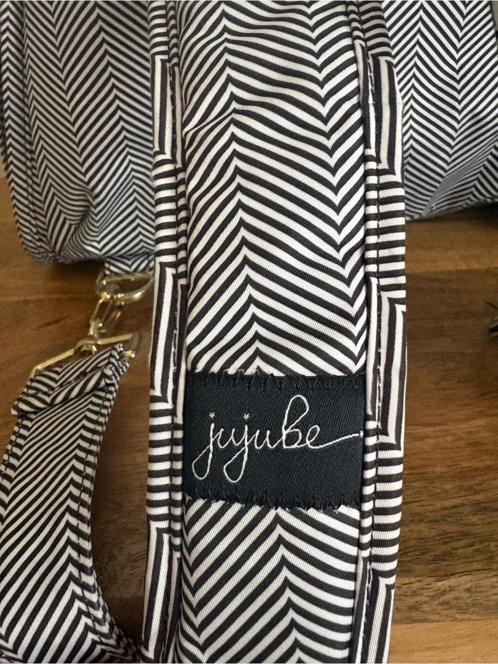 JuJuBe BFF Diaper Bag Backpack Herringbone